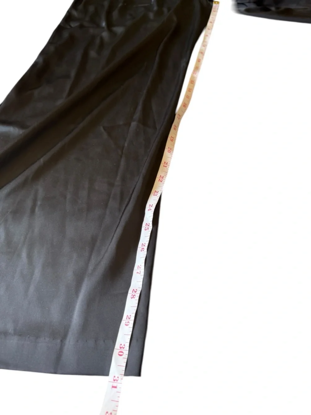 New Abercrombie & Fitch Jumpsuit Plunge Satin Black Size Medium $120 Dressy - Picture 4 of 10